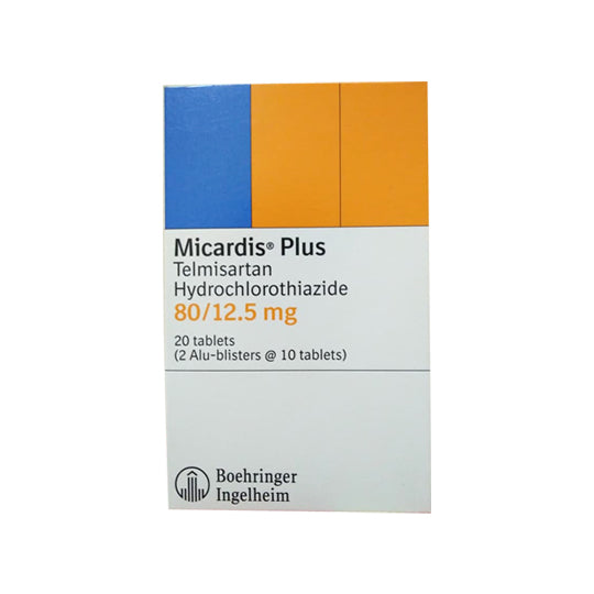 Micardis Plus 80 mg/12.5 mg 10 Tablet