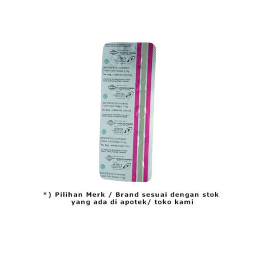 Bisoprolol 5 mg 10 Tablet