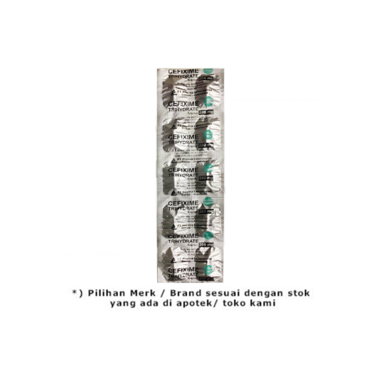Cefixime 100 mg 10 Kapsul