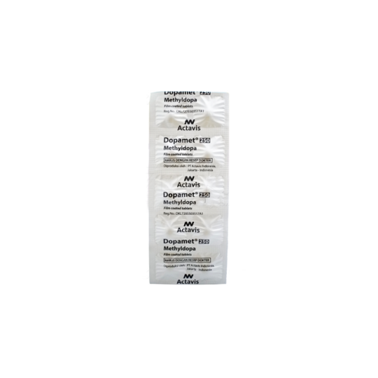 Dopamet 250 mg 10 Tablet