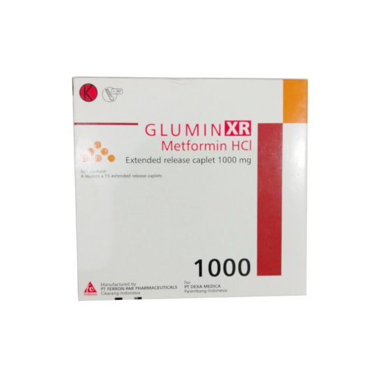 Glumin XR 1000 mg 15 Kaplet