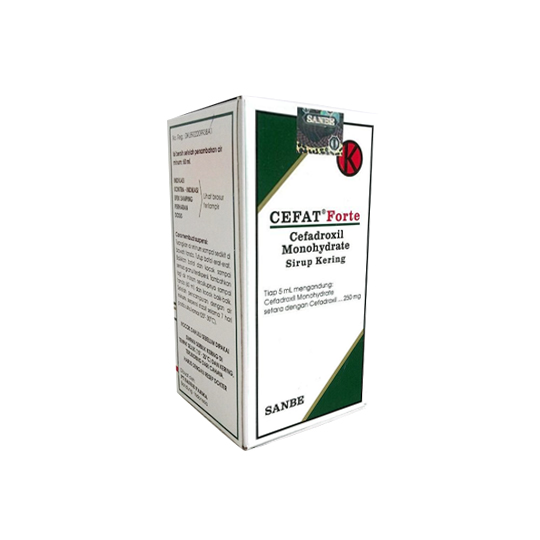 Cefat Forte 250 mg/5 ml Dry Sirup 60 ml