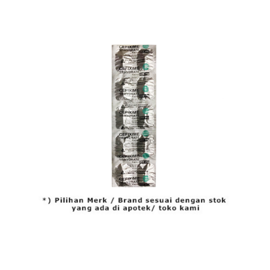 Cefixime 200 mg 10 Kapsul
