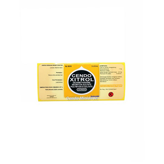 Cendo Xitrol Minidose 0.6 ml
