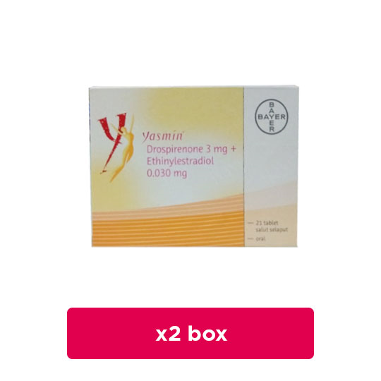 Yasmin 2 Box (21 Tablet/Box) - Hemat Borongan