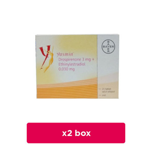 Yasmin 2 Box (21 Tablet/Box) - Hemat Borongan
