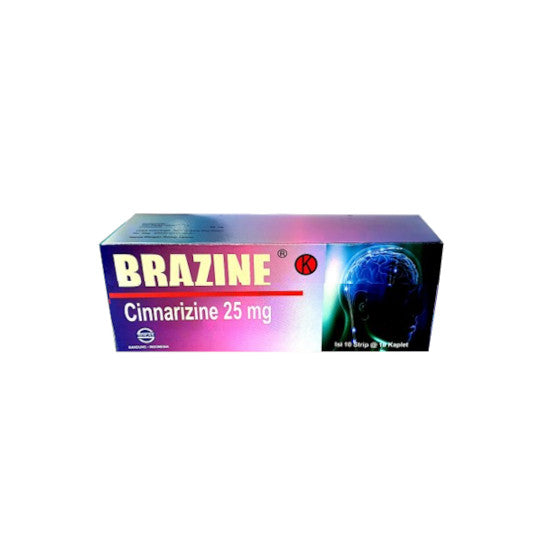 Brazine 25 mg 10 Kaplet