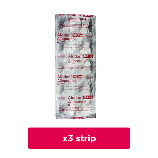 Alodan 100 mg 3 Strip (10 Tablet/Strip) - Hemat Borongan