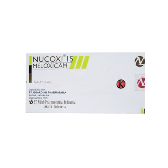 Nucoxi 15 mg 10 Tablet