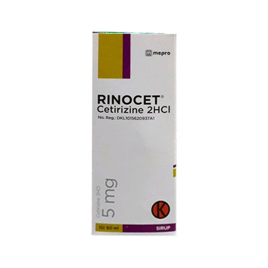 Rinocet Sirup 60 ml