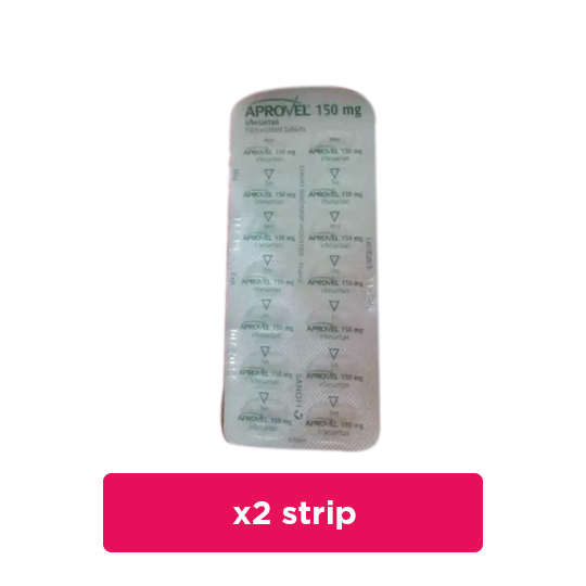 Aprovel 150 mg 2 Strip (14 Tablet/Strip) - Obat Rutin