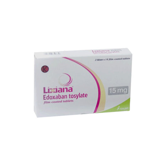 Lixiana 15 mg 14 Tablet