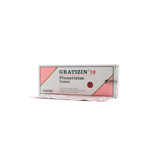 Gratizin 10 mg 10 Tablet