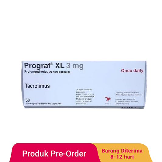 Prograf XL 3 mg 50 Kapsul