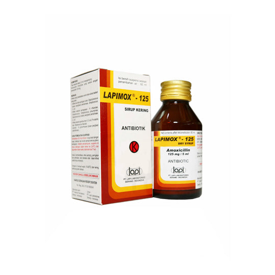 Lapimox 125 mg/5ml Dry Sirup 60 ml