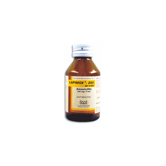 Lapimox 250 mg/5 ml Dry Sirup 60 ml