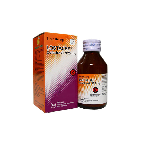 Lostacef 125 mg/5 ml Dry Sirup 60 ml