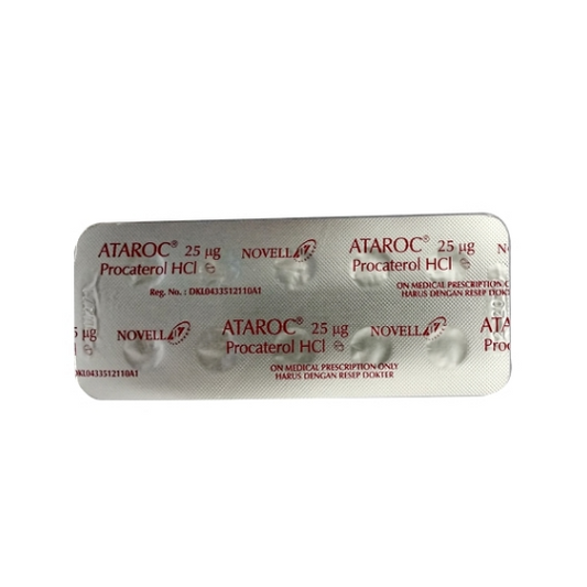 Ataroc 25 mcg 10 Tablet