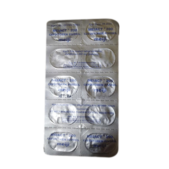 Meiact 200 mg 10 Tablet