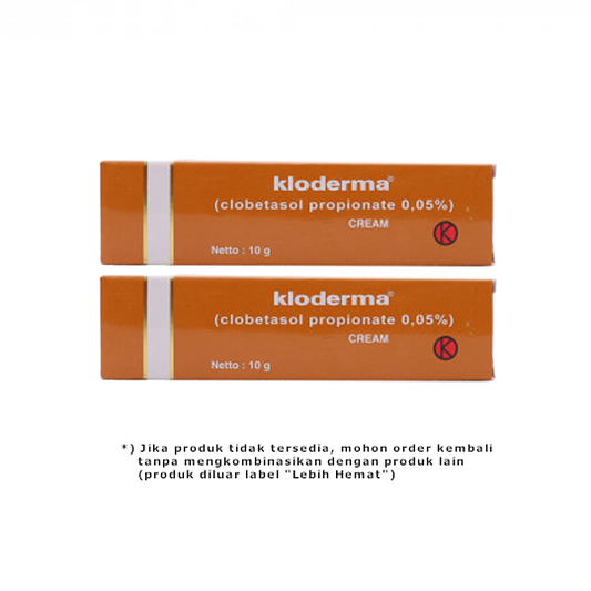 Kloderma 0.05% Cream 10 g 2 Tube - Hemat Borongan