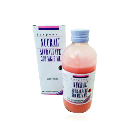 Nucral Suspensi 500 mg/ 5 ml 200 ml