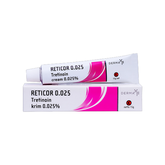 Reticor 0.025% Cream 15 g