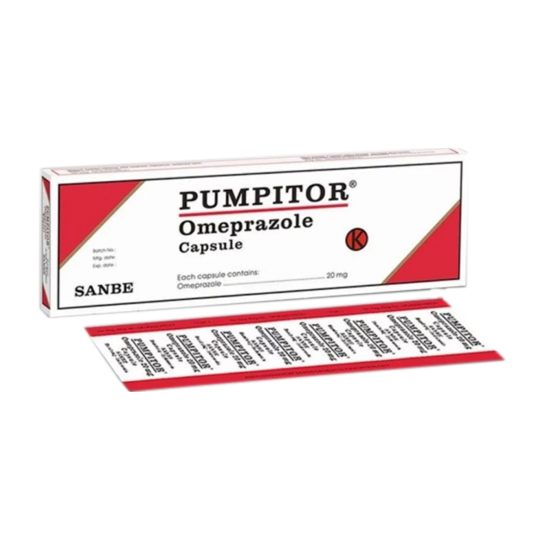 Pumpitor 20 mg 10 Kapsul