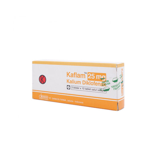 Kaflam 25 mg 10 Tablet