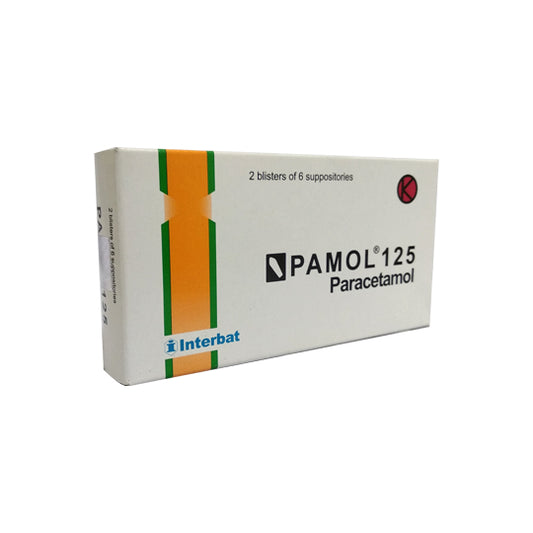 Pamol Suppositoria 125 mg