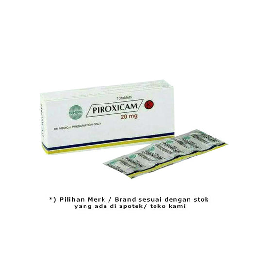 Piroxicam 20 mg 10 Tablet