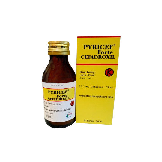 Pyricef Forte Dry Sirup 250 mg