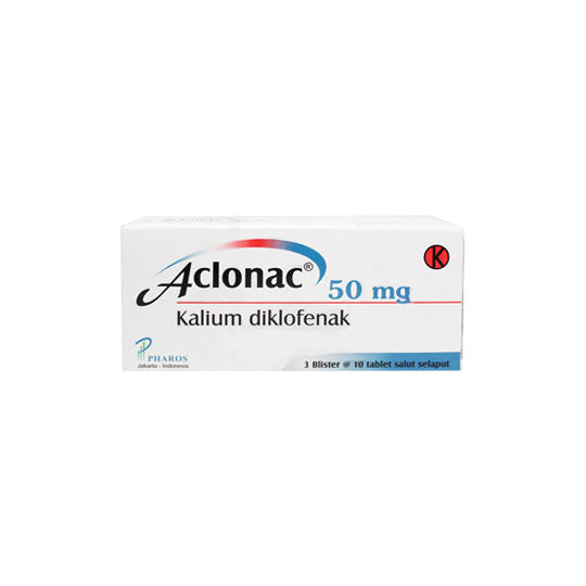 Aclonac 50 mg 10 Tablet