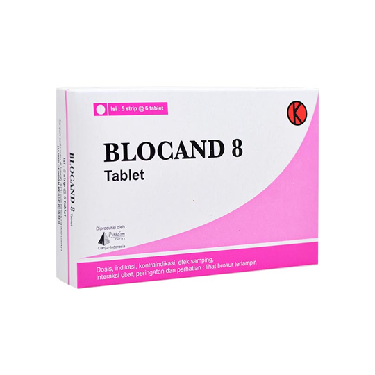 Blocand 8 mg 6 Tablet