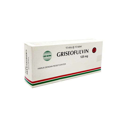 Griseofulvin 125mg 10 Tablet