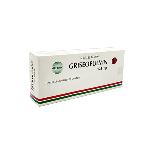 Griseofulvin 125mg 10 Tablet