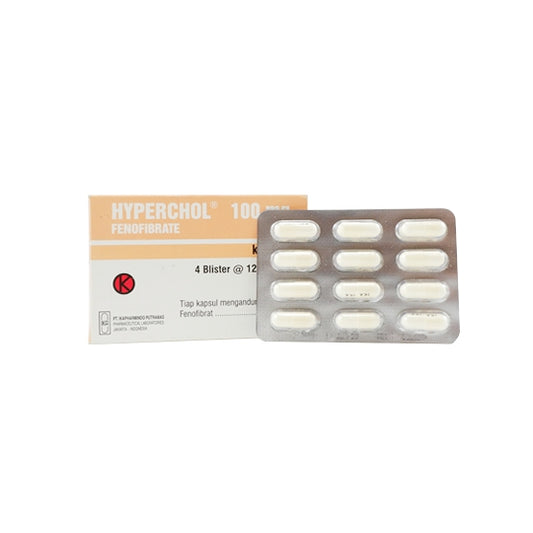 Hyperchol M 100 mg 12 Kapsul