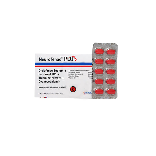 Neurofenac Plus 50 mg 10 Tablet