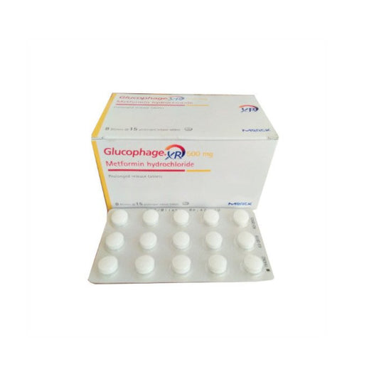 Glucophage XR 500 mg 15 Tablet