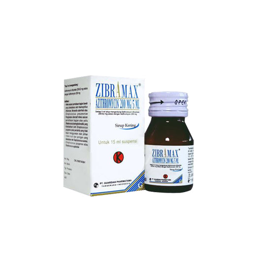 Zibramax 200mg/5 ml Dry Sirup 15 ml