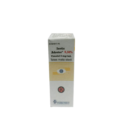 Isotic Adretor 0.5% Eye Drops 5 ml