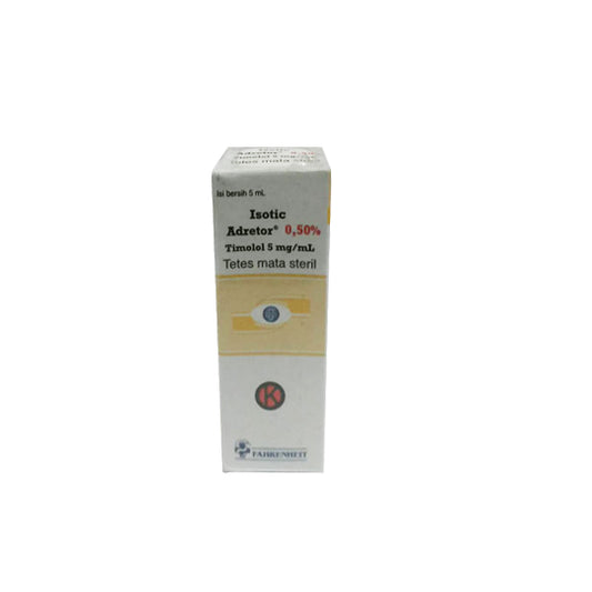 Isotic Adretor 0.5% Eye Drops 5 ml