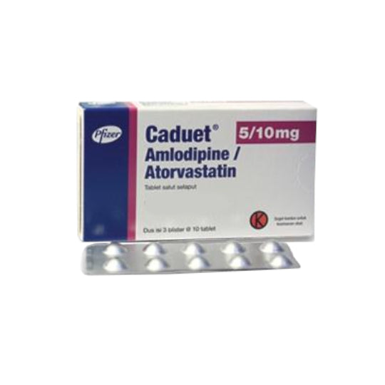 Caduet 5 mg/10 mg 10 Tablet