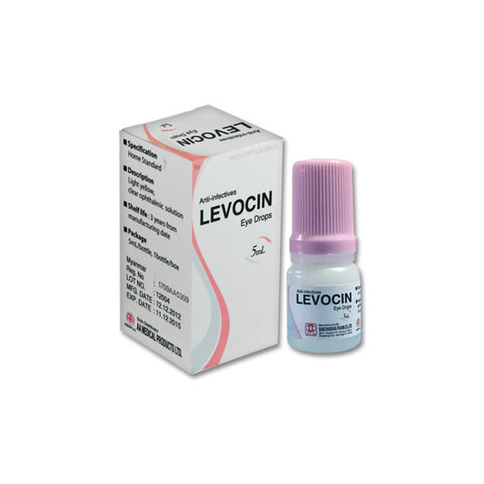 Levocin 5 mg/ml Eye Drops 5 ml