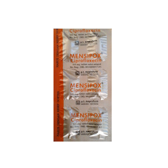 Mensipox 500mg 6 Tablet