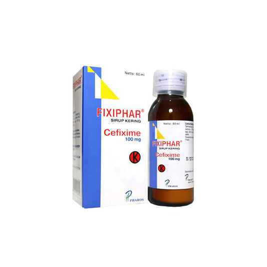 Fixiphar Dry Sirup 100 mg/5 ml 60 ml