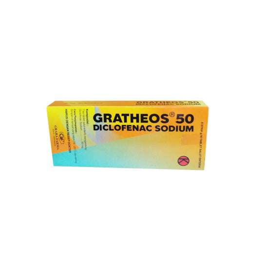 Gratheos 50 mg 10 Tablet
