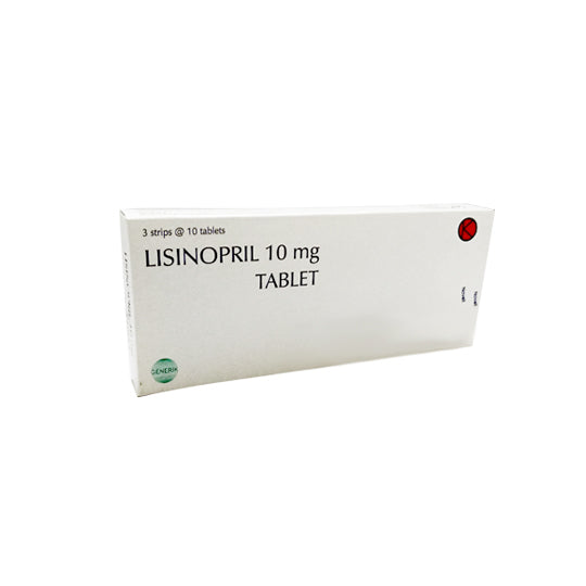 Lisinopril 10 mg 10 Tablet