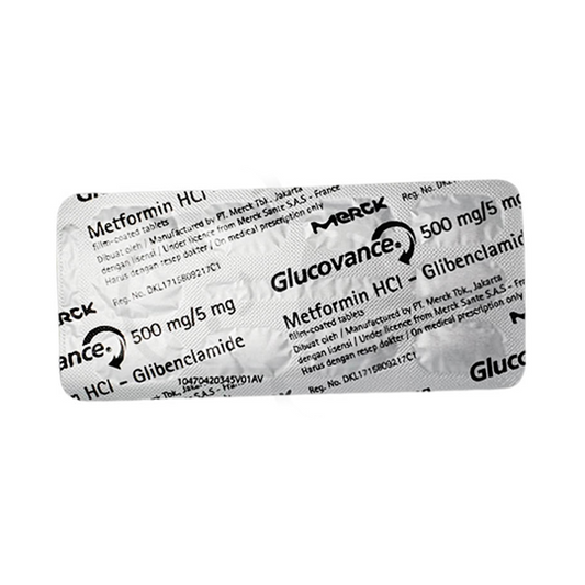 Glucovance 5 mg/500 mg 15 Tablet