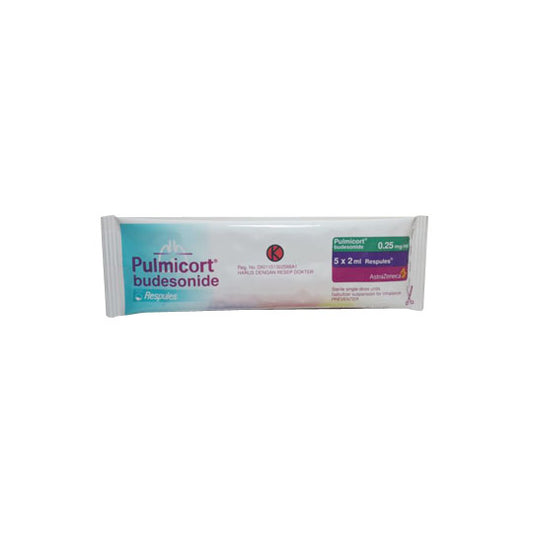 Pulmicort 0.25 mg/ml 5 Respules