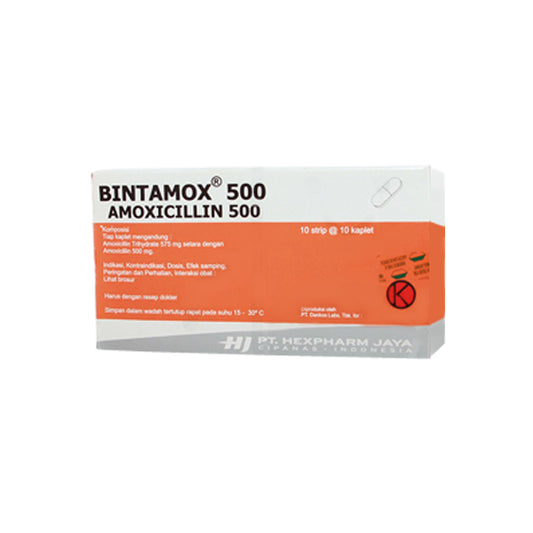 Bintamox 500 mg 10 Kaplet